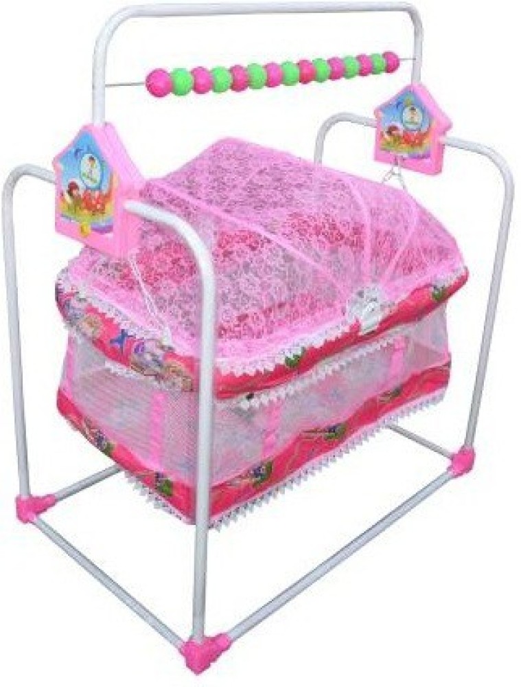 Baby Love Baby Swing Cradle Jhula with Mosquito Net for New Born Baby Buy Baby Care Products in India Flipkart