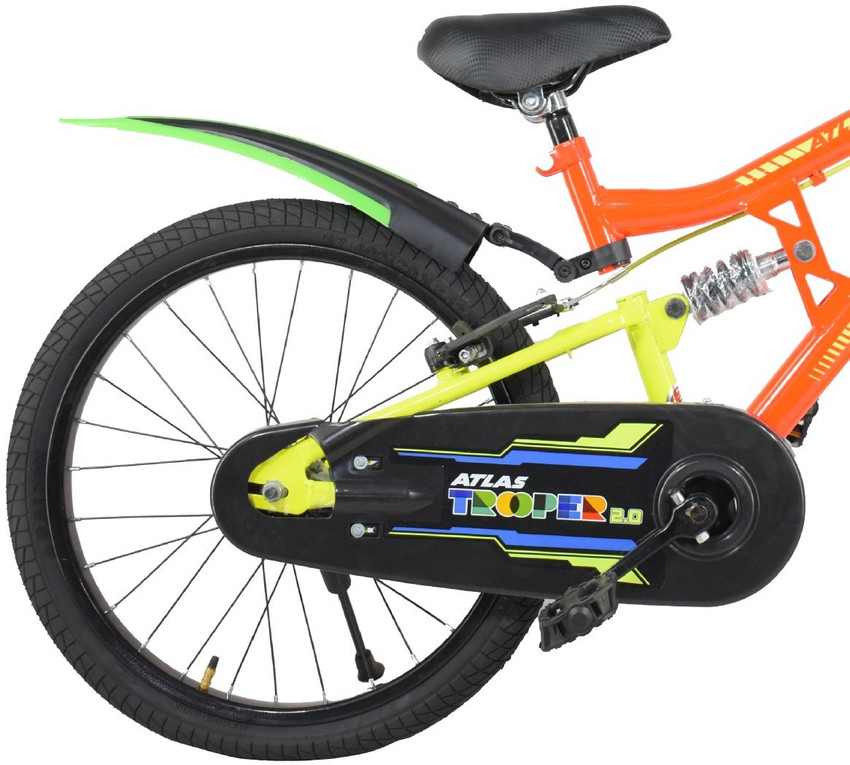 ATLAS Trooper DS Bike For Kids Of Age 5 8 Yrs Flora Red 20 T