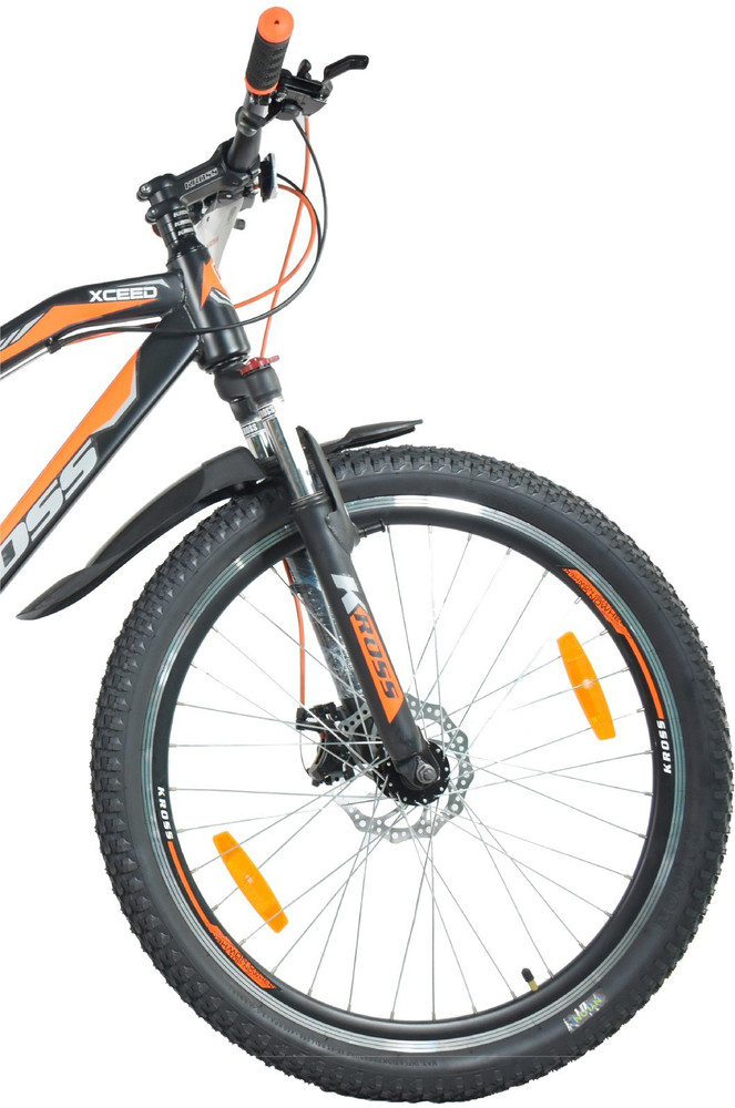 Kross Xceed Bike For Adults Black Orange 26 T Mountain Cycle