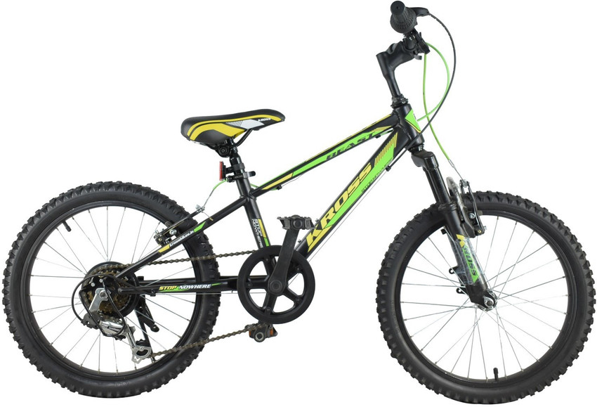 Kross Beast Bike For Kids Of Age 5 8 Yrs Black Green 20 T