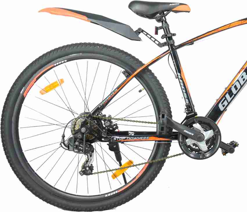 Kross Encode Bike For Adults Black Orange 29 T Mountain Cycle