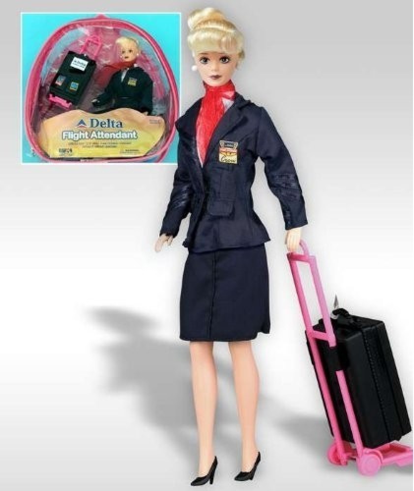 Delta flight sales attendant luggage