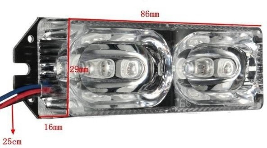 AUTYLE VLB-LPL-186 License Plate Light Motorbike LED for Bajaj 