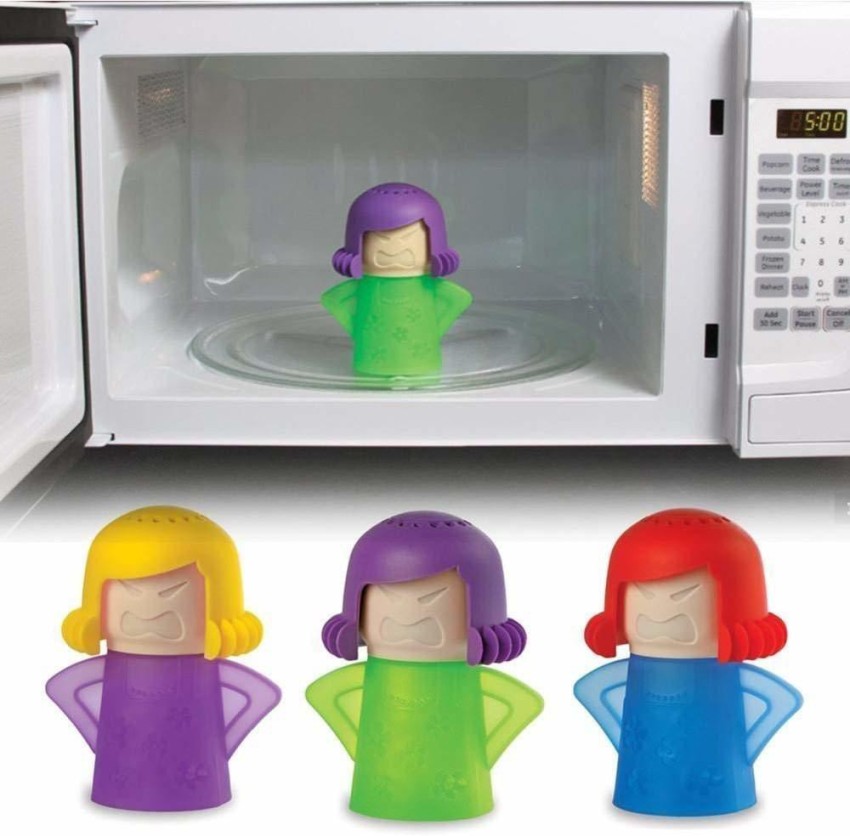 Microwave Oven Fridge Cleaning Tool - Angry Mom, Oven Steam