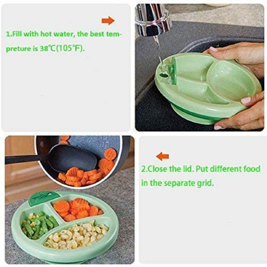 Baby food hot sale warming dish