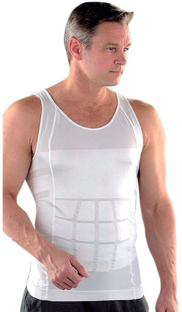 Buy ZURU BUNCH Men's Slimming Body Shaper Vest Shirt Abs Abdomen