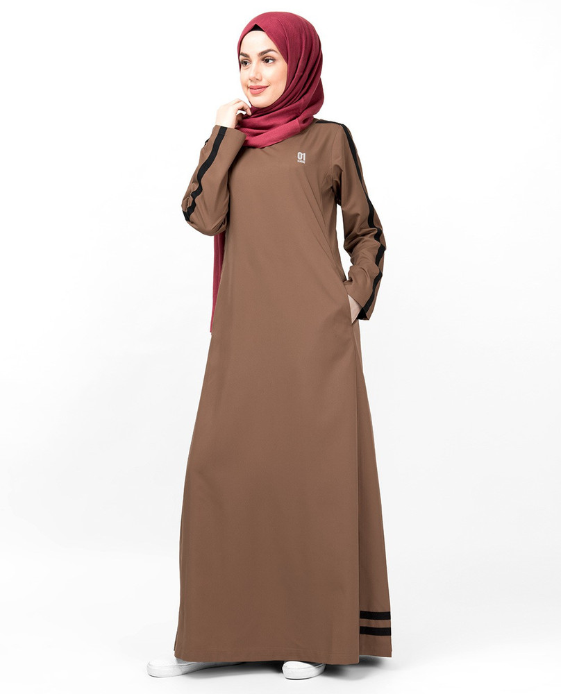 SILK ROUTE London Polyester Solid Burqa Price in India Buy SILK