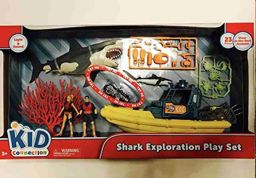 Kid connection shark online playset