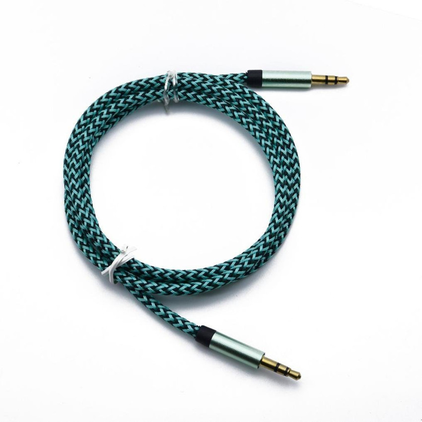 Voltegic AUX Cable 3.1 A 1.5 m Copper Braiding Metal Braided