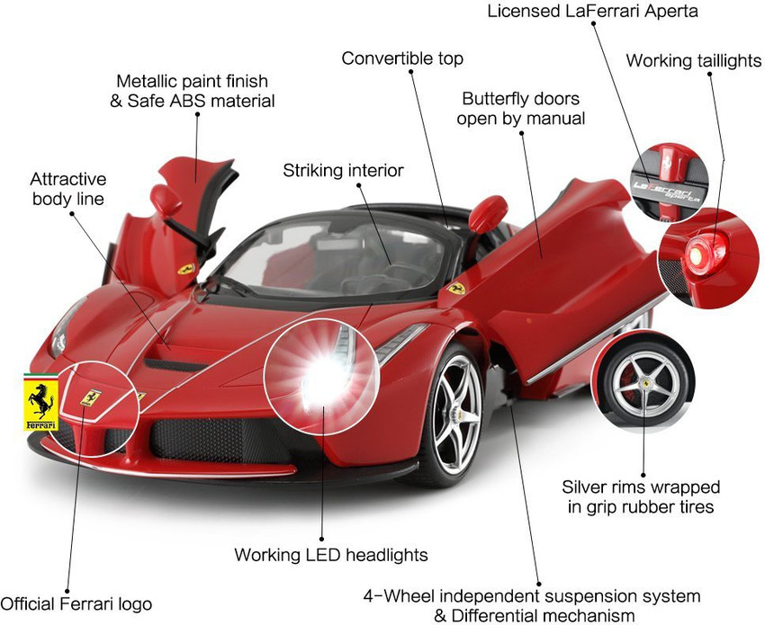 rastar Ferrari Aperta 1 14 Remote Control Car Drift Function