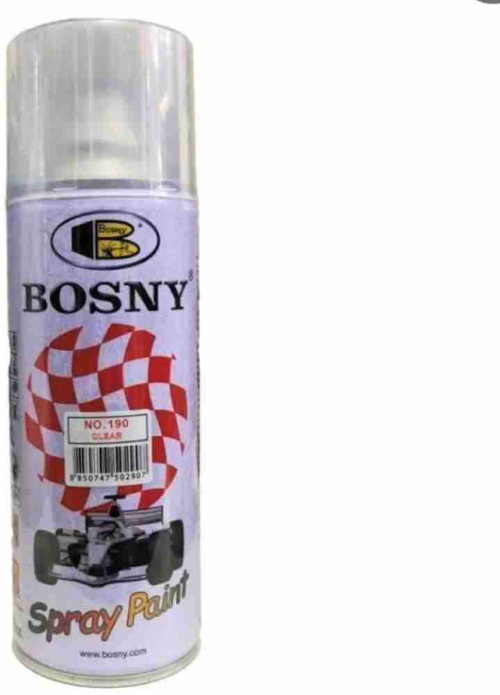 Bosny Spray Paint 190 Clear Gloss Lacquer