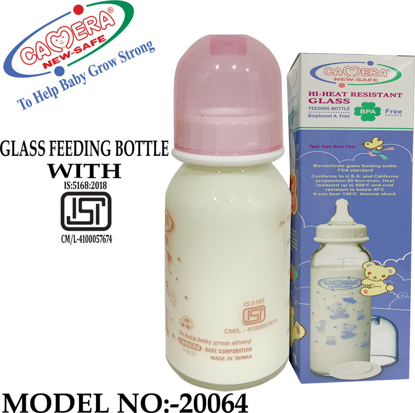 Camera Baby Corporation GLASS FEEDING BOTTLE 120 ml