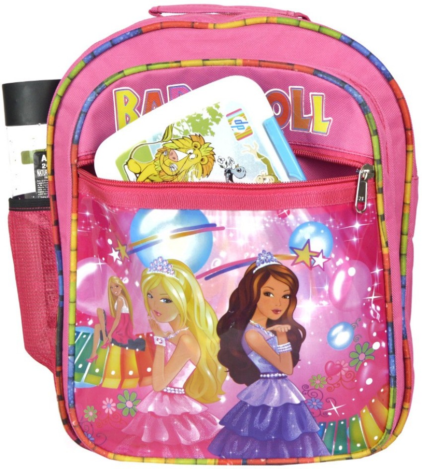 Barbie Bag Soft Material School Bag For Kids Plush Backpack Cartoon Toy