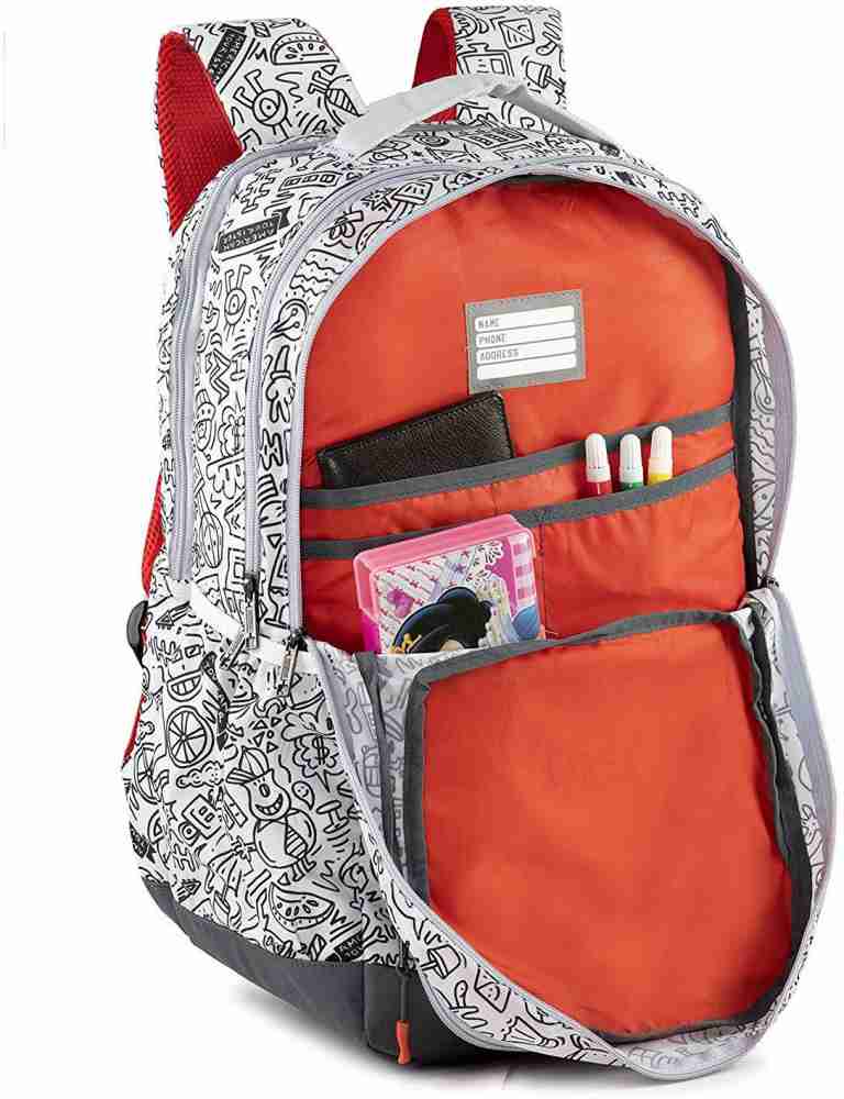 Glamfox - Brown Checker Mini Backpack –