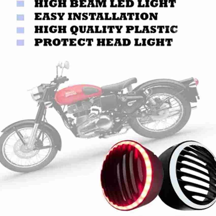 Royal enfield sales trials headlight grill