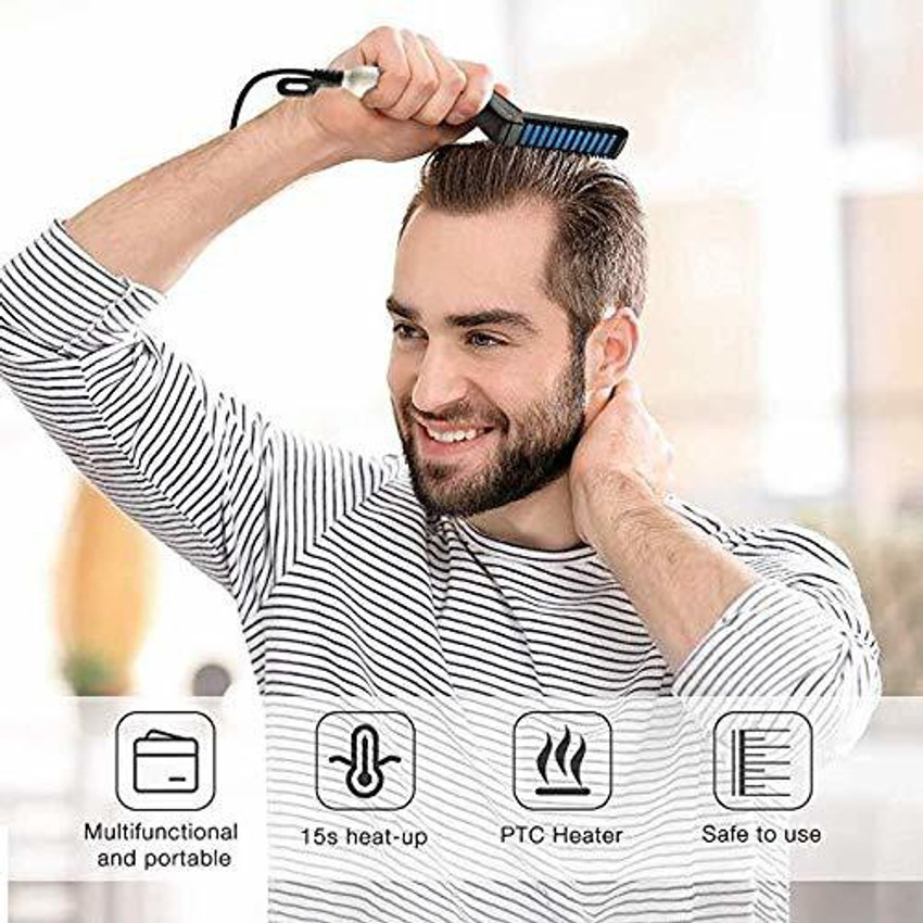 Premium hair and online beard straightening comb