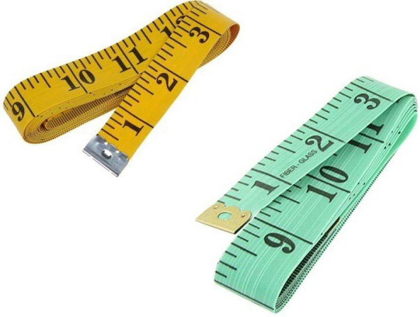 ETWGallery Tailor Inchi Tape Measure for Body Measurement Sewing Dress  making Ruler (2pcs) Measurement Tape Price in India - Buy ETWGallery Tailor  Inchi Tape Measure for Body Measurement Sewing Dress making Ruler (