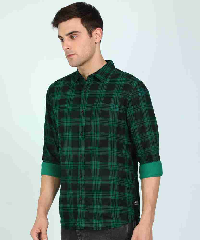Green and store black shirt mens