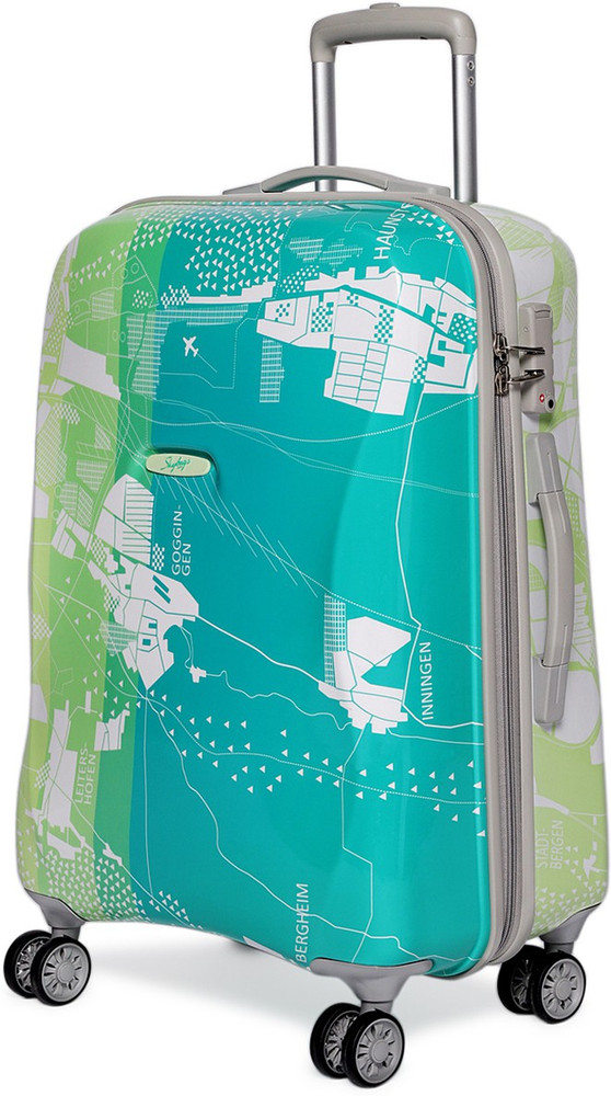 SKYBAGS ESCAPE NXT STROLLY 55 360 ESP Cabin Suitcase - 21 inch Green -  Price in India | Flipkart.com