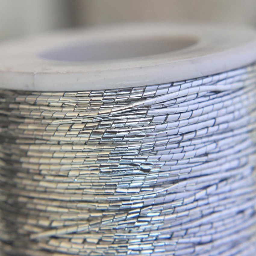Metallic Zari Thread for Embroidery, Beading, Jewelry