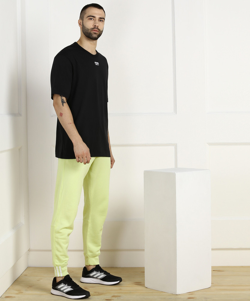 Adidas neon top green track pants