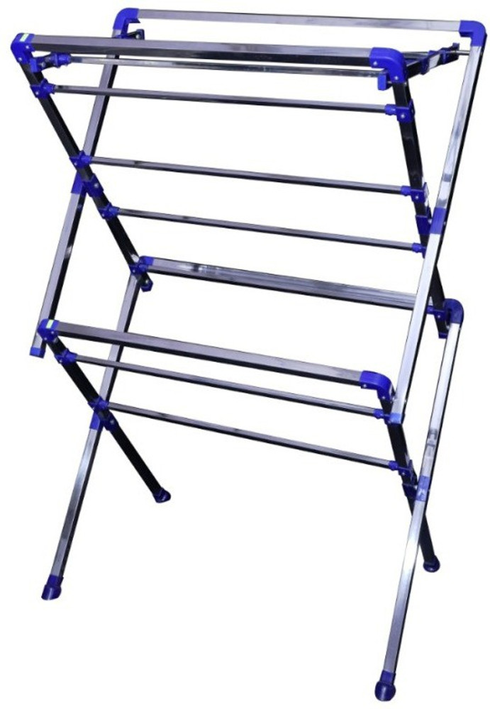 Big Brother Steel Floor Cloth Dryer Stand 2 Fold Stainless Steel