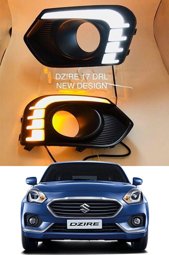 Dzire fog sale lamp drl