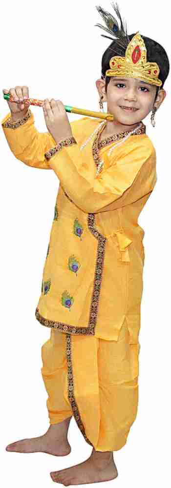 Krishna dress for outlet 6 year boy