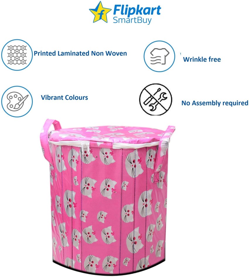 Flipkart SmartBuy 52 L Red Laundry Basket - Buy Flipkart SmartBuy 52 L Red  Laundry Basket Online at Best Price in India