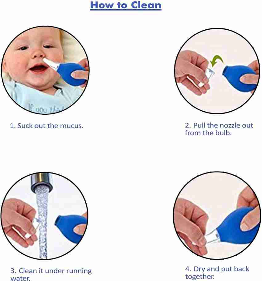 Buy Safe-O-Kid Silicone Baby Nasal Aspirator Vacuum Sucker Instant