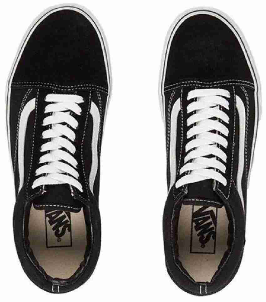 Old skool vans deals top view