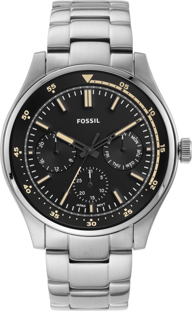 FOSSIL Belmar Multifunction Analog Watch For Men Buy FOSSIL Belmar Multifunction Analog Watch For Men FS5575 Online at Best Prices in India Flipkart