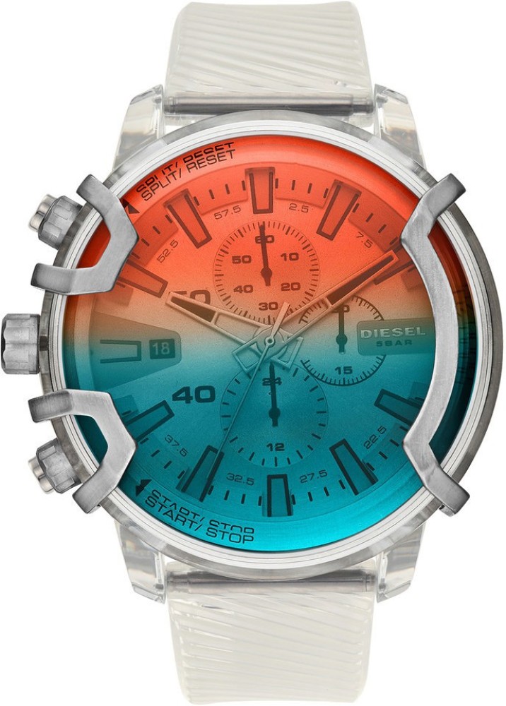 Diesel discount montre blanche