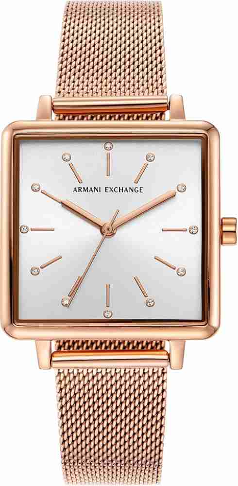 Armani exchange hot sale watch square