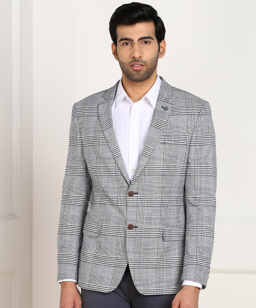 Arrow Newyork Checkered Single Breasted Formal Men Blazer Buy