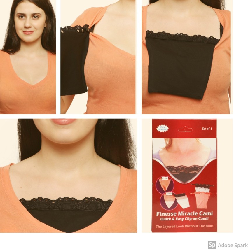 Finesse Miracle Cami Women Mock Camisole - Buy Finesse Miracle Cami Women  Mock Camisole Online at Best Prices in India