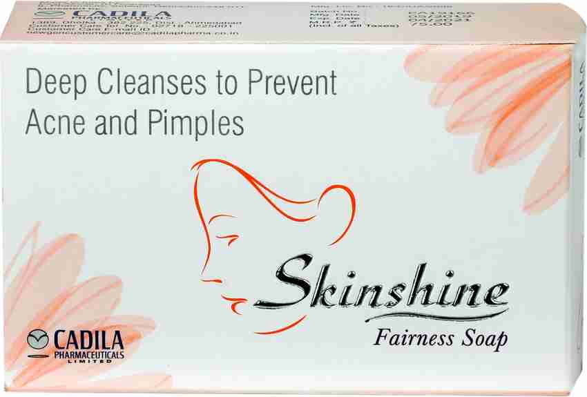 CADILA Skinshine Fairness Soap Price in India Buy CADILA Skinshine Fairness Soap Online In India Reviews Ratings Features Flipkart