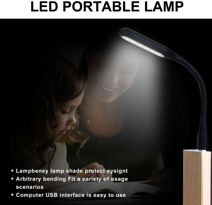 Mini USB LED Light Table Lamp Portable Night light For Power Bank