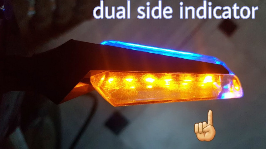 Stylish indicators shop for bike