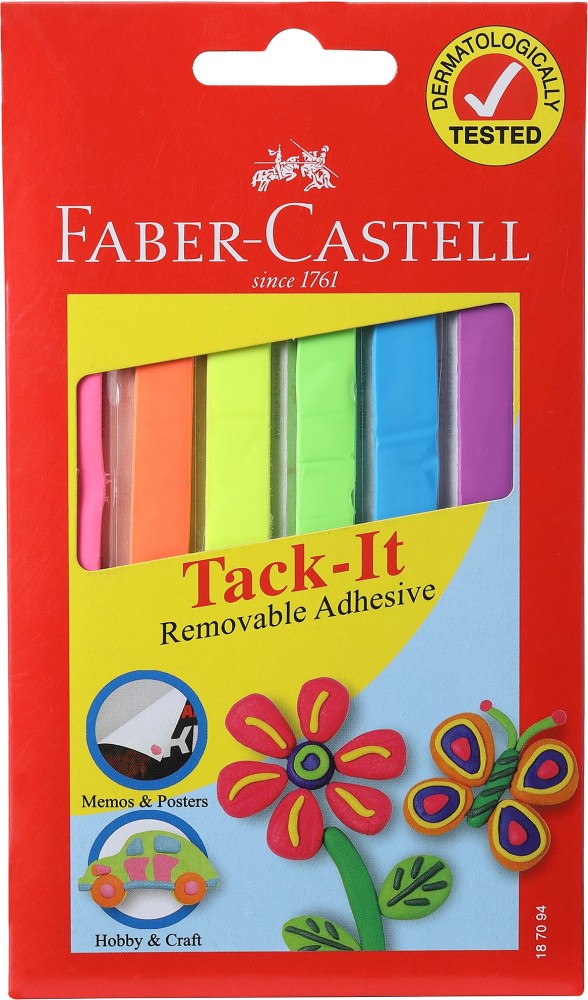 FABER-CASTELL reusable multi purpose tack Tack It Removable  Adhensive - Tack It Removable Adhensive