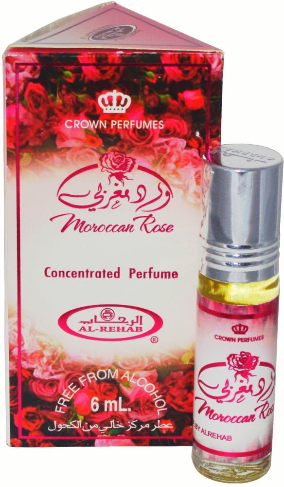  Al-Rehab Oud & Rose 6 Ml Concentrated Perfume Oil