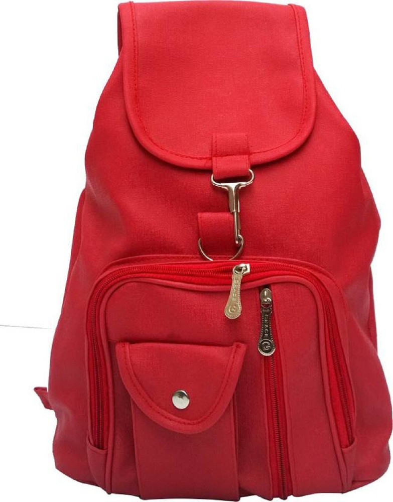 shahid k Backpack Bag For Girls School Collage red 5 L