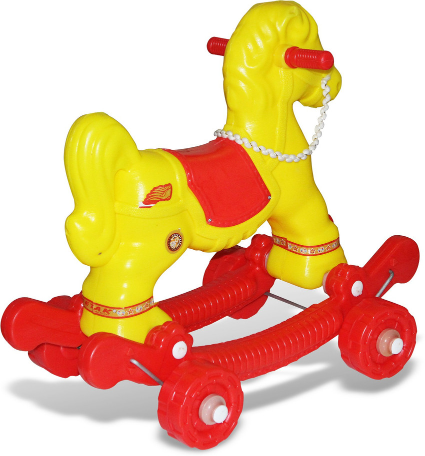 Rock and store ride pony