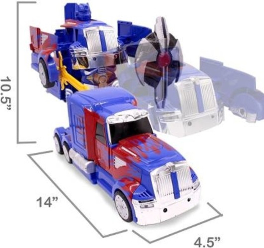 Optimus prime rc truck top