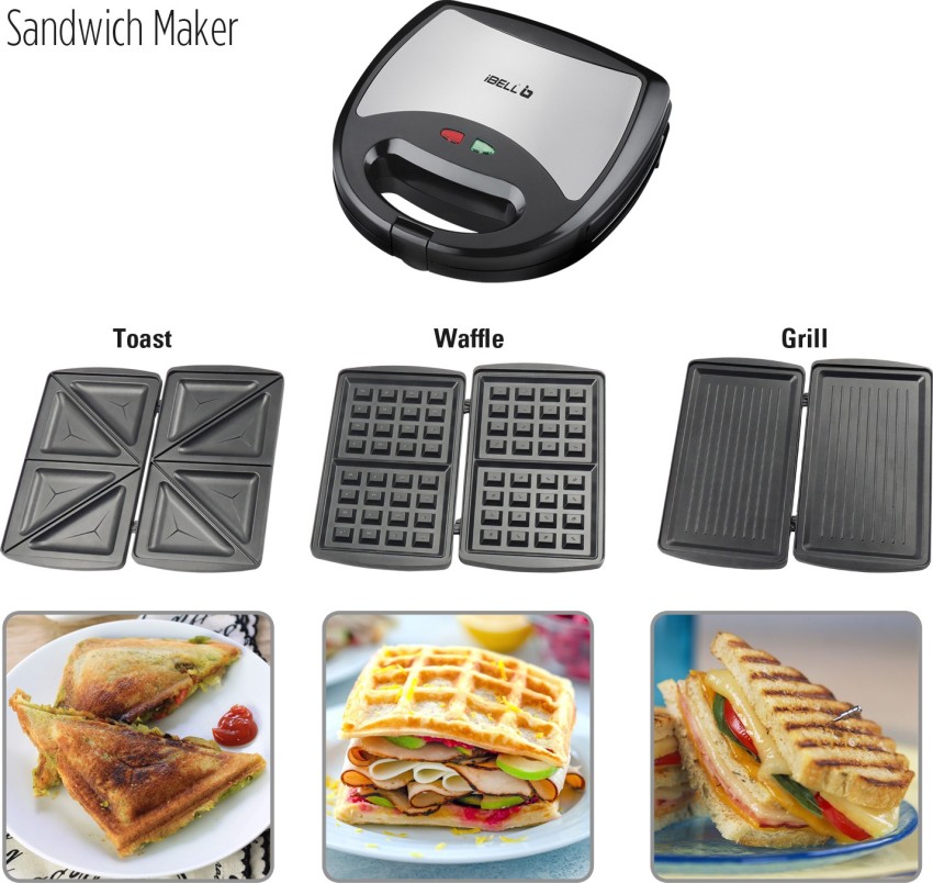 Black & Decker 3 in 1 Sandwichmaker, Grill & Wafflemaker - Review and Demo  