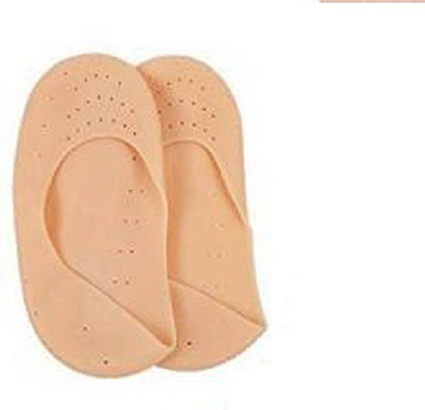 AB ENTERPRISE Care Silicone Gel Heel Socks with Hole Dry Hard