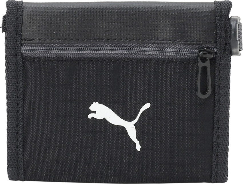 PUMA Men Grey Artificial Leather Wallet Iron Gate Price in India