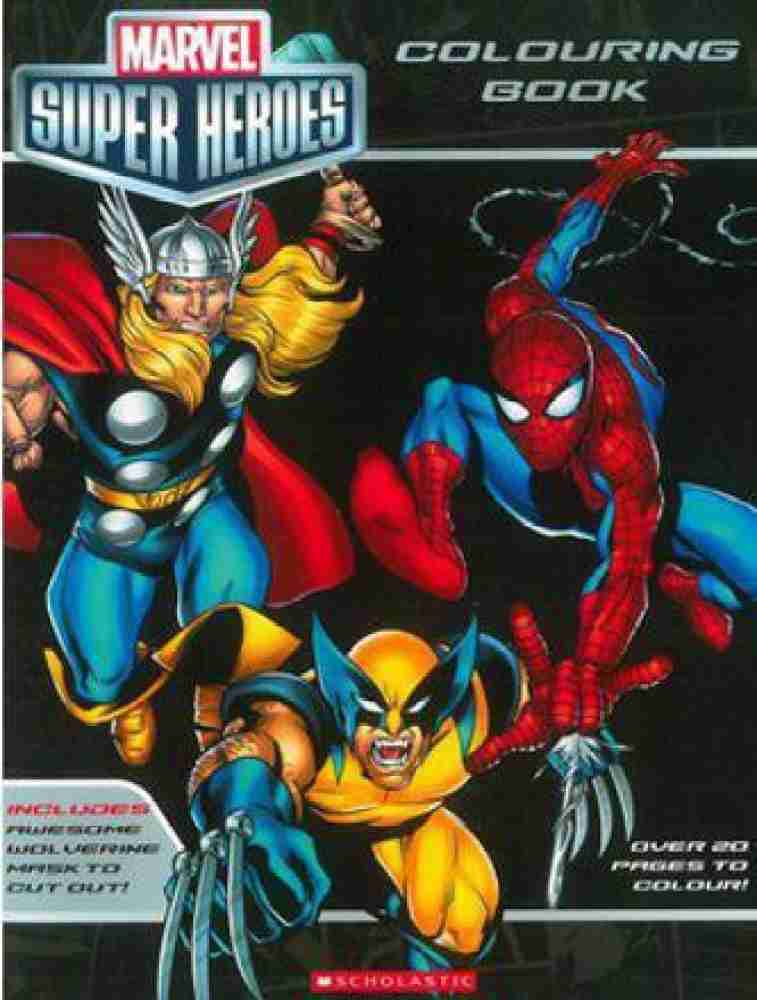 Marvel Spider-Man Coloring Book: Marvel spider-man coloring book : For kids  (Series #1) (Paperback)