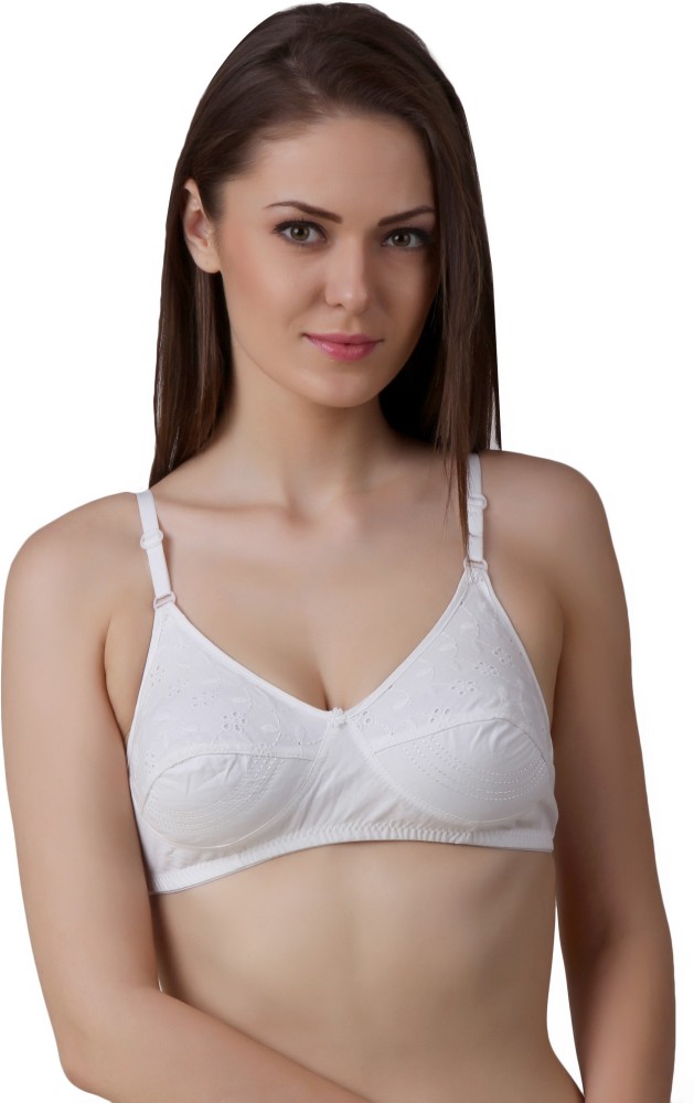 Plain Cotton Docare Full Coverage T Shirt Bra - Pack of 3 at best price in  Ghaziabad