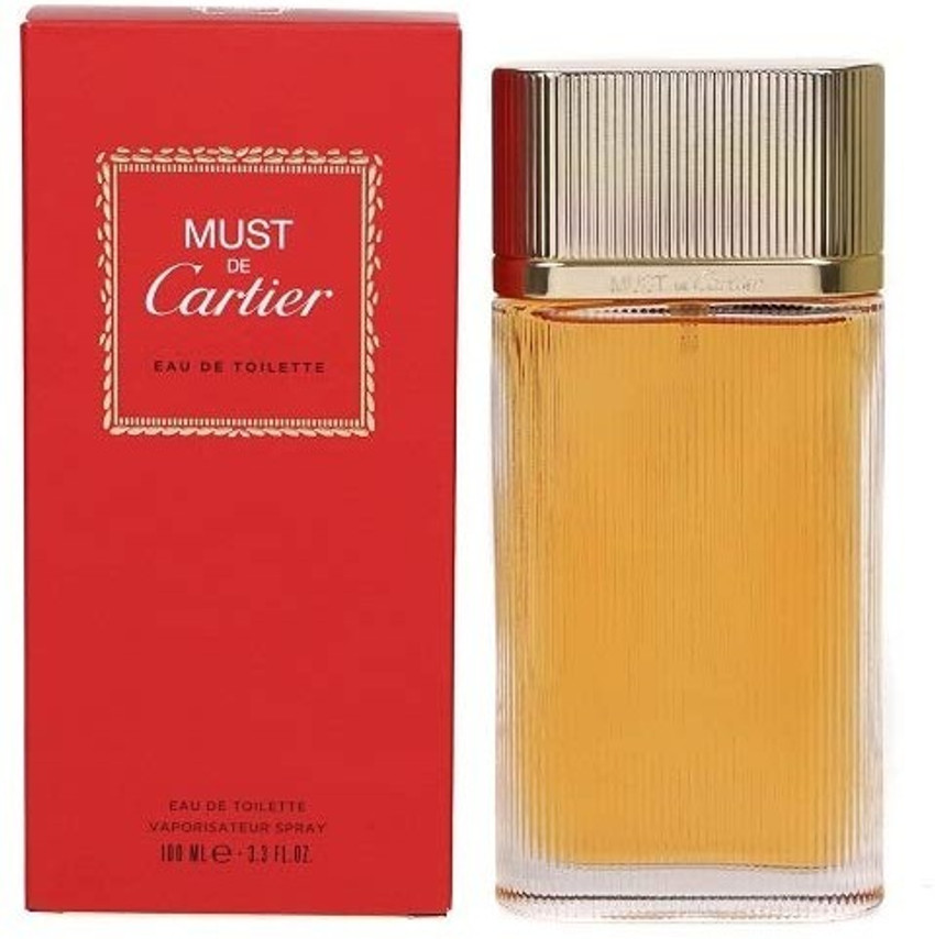 CARTIER Must De For Women 100Ml Eau De Toilette Perfume